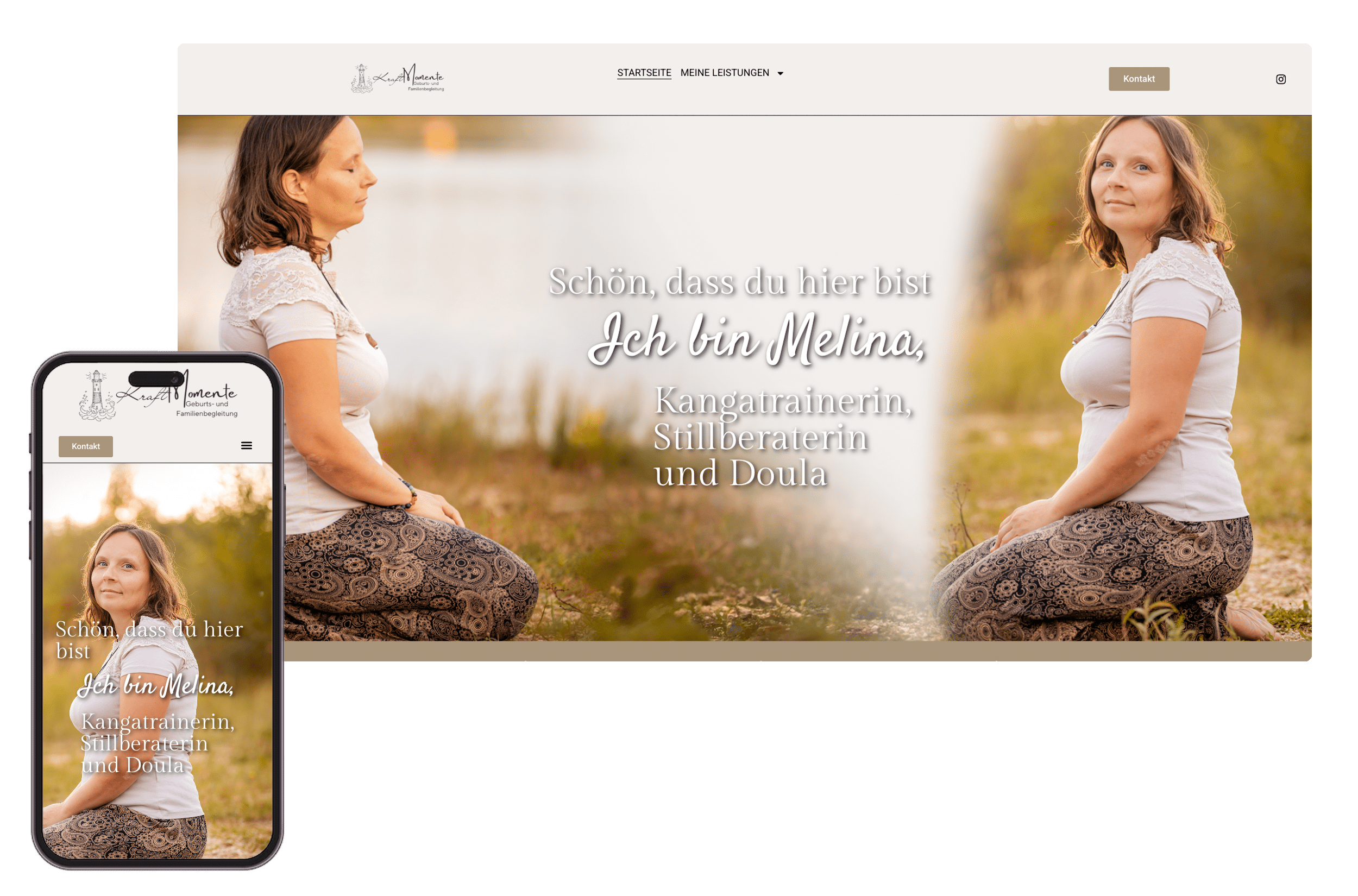 Webagentur Leipzig 3 Webagentur Leipzig - Referenz Kraftmomente Familienbegleitung